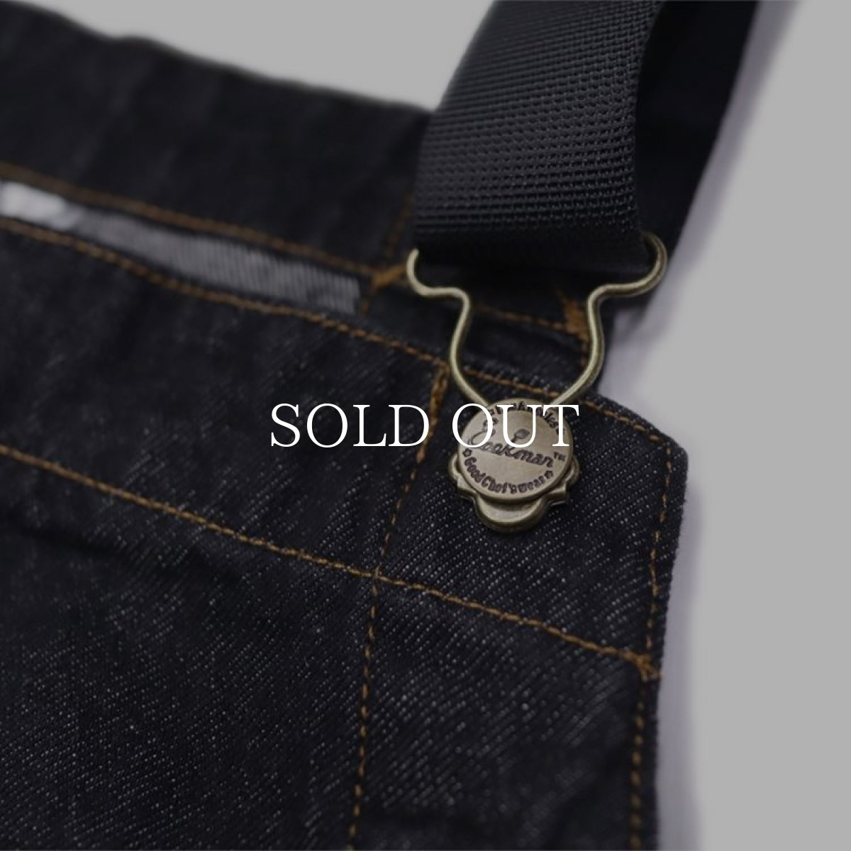 画像4: COOKMAN  Fisherman's Bib Overall Denim (Black) (4)