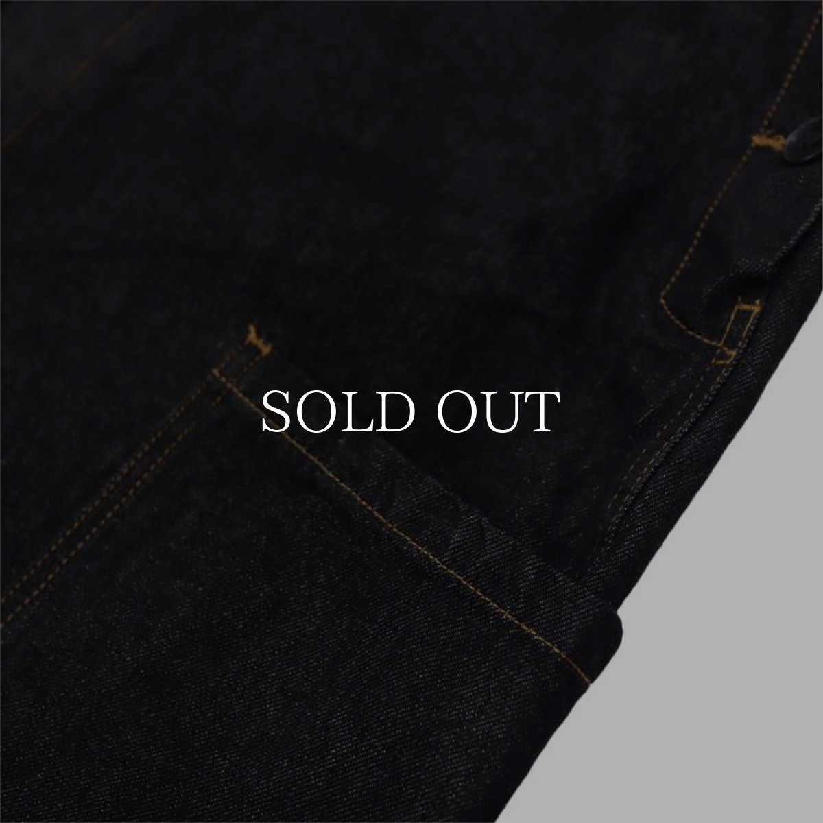 画像6: COOKMAN  Fisherman's Bib Overall Denim (Black) (6)