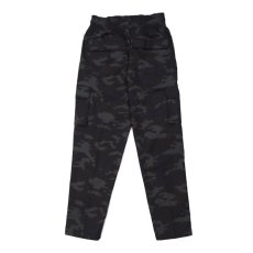 画像3: COOKMAN  Chef Cargo Pants Ripstop Black Woodland (Black) (3)