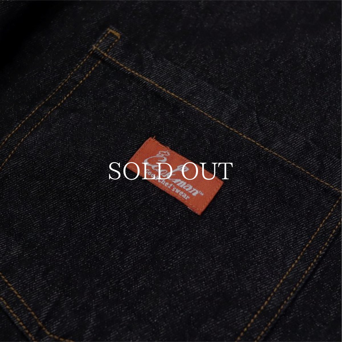 画像7: COOKMAN  Fisherman's Bib Overall Denim (Black) (7)