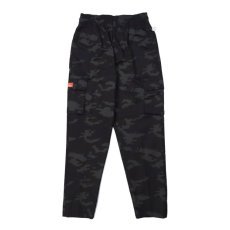 画像2: COOKMAN  Chef Cargo Pants Ripstop Black Woodland (Black) (2)