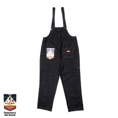 画像3: COOKMAN  Fisherman's Bib Overall Denim (Black) (3)