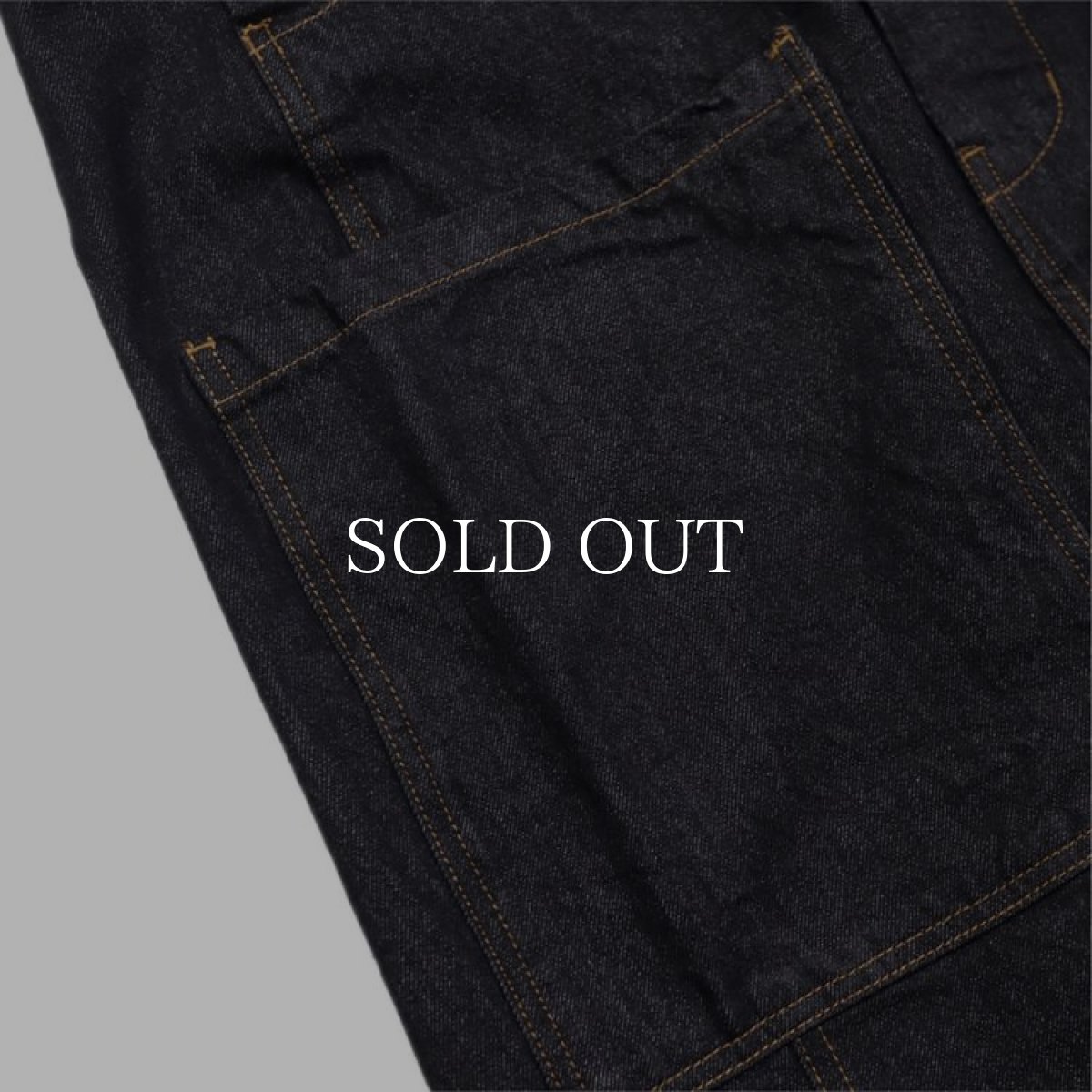 画像5: COOKMAN  Fisherman's Bib Overall Denim (Black) (5)