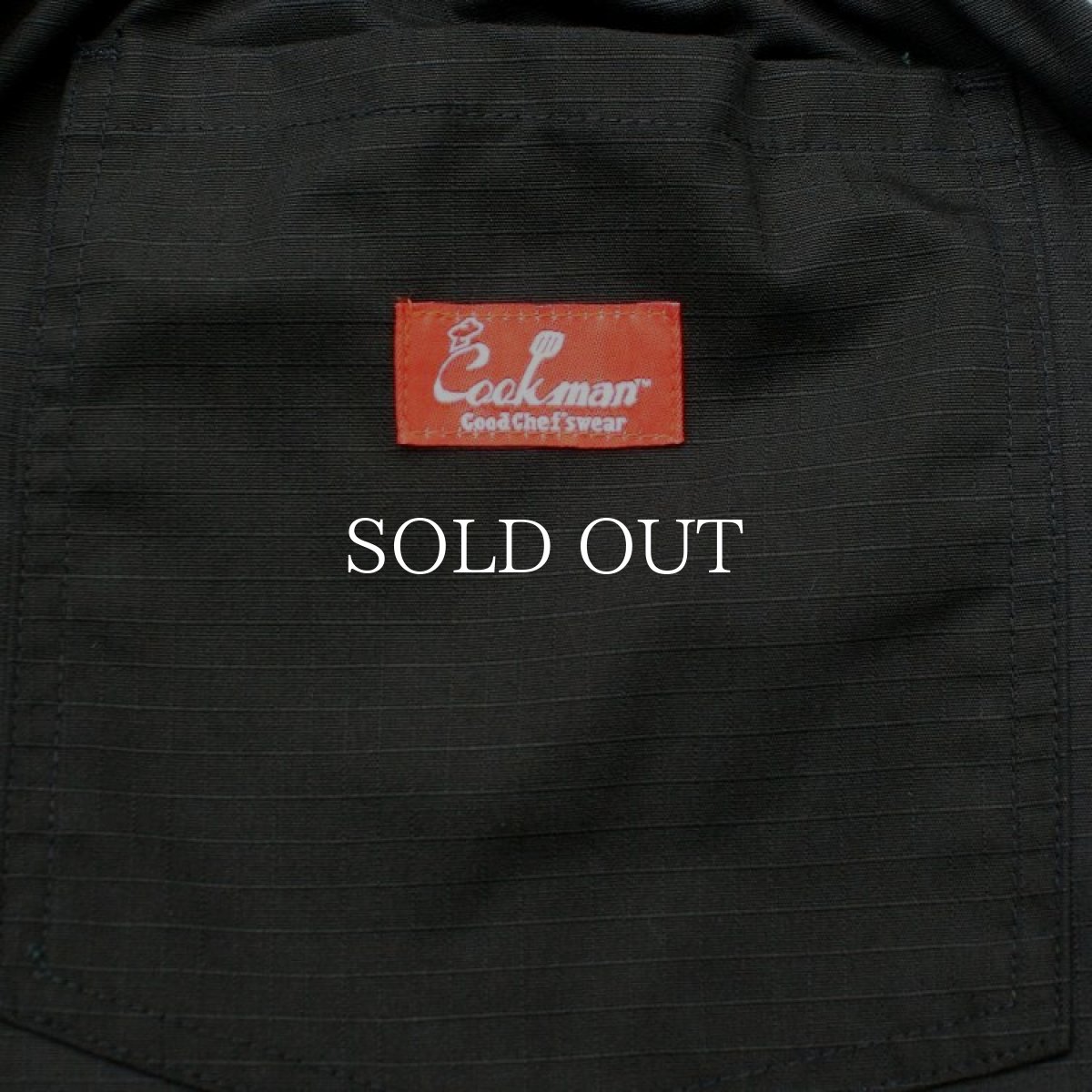 画像6: COOKMAN  Chef Pants Ripstop BIG SIZE (Black) (6)
