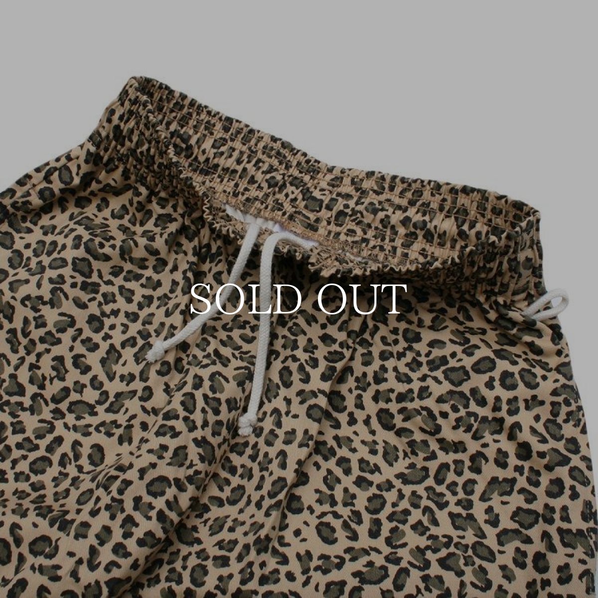 画像7: COOKMAN  Chef Pants Leopard BIG SIZE (Beige) (7)