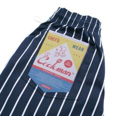 画像4: COOKMAN  Chef Pants Stripe BIG SIZE (Navy) (4)