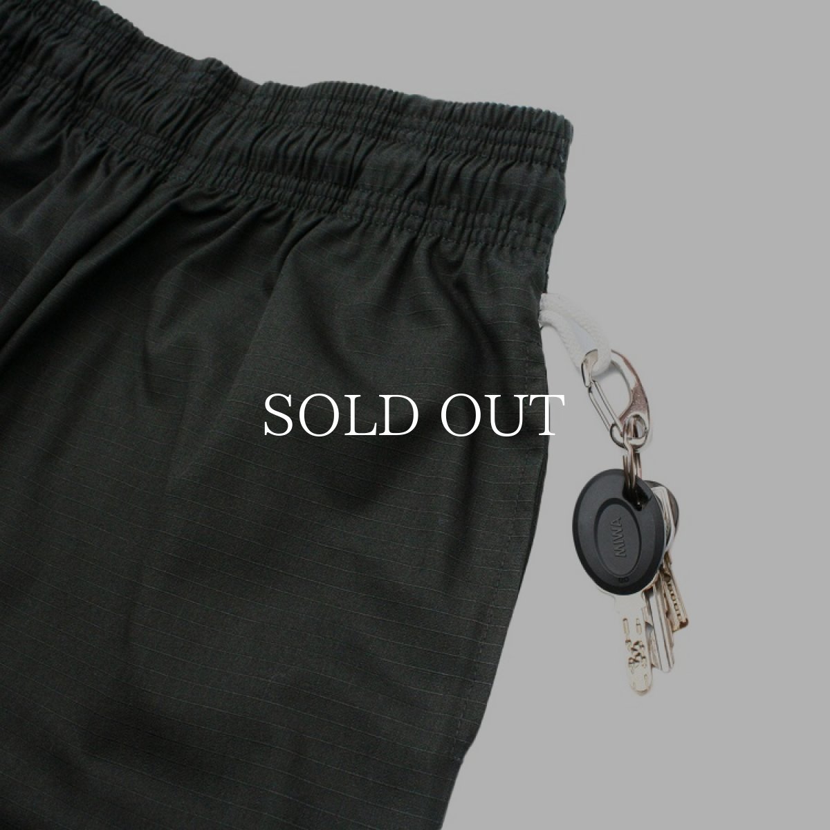 画像8: COOKMAN  Chef Pants Ripstop BIG SIZE (Black) (8)