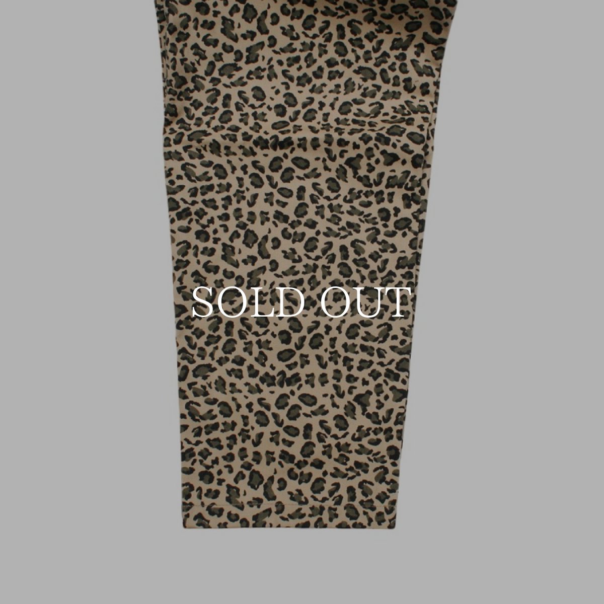 画像3: COOKMAN  Chef Pants Leopard BIG SIZE (Beige) (3)