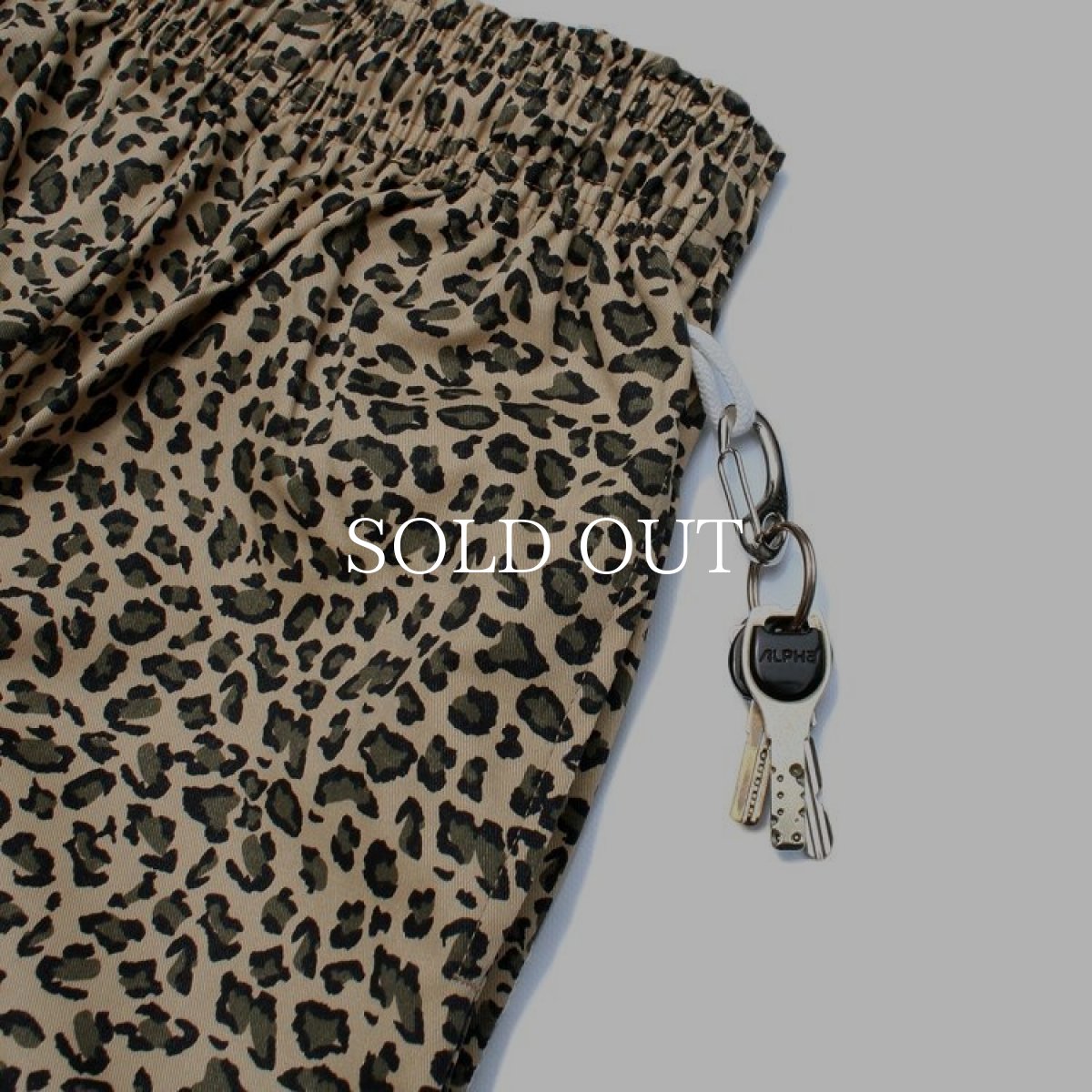 画像8: COOKMAN  Chef Pants Leopard BIG SIZE (Beige) (8)