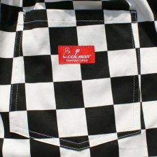 画像6: COOKMAN  Chef Pants Checker BIG SIZE (Black) (6)