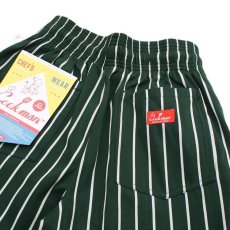画像5: COOKMAN  Chef Pants Stripe BIG SIZE (Dark Green) (5)