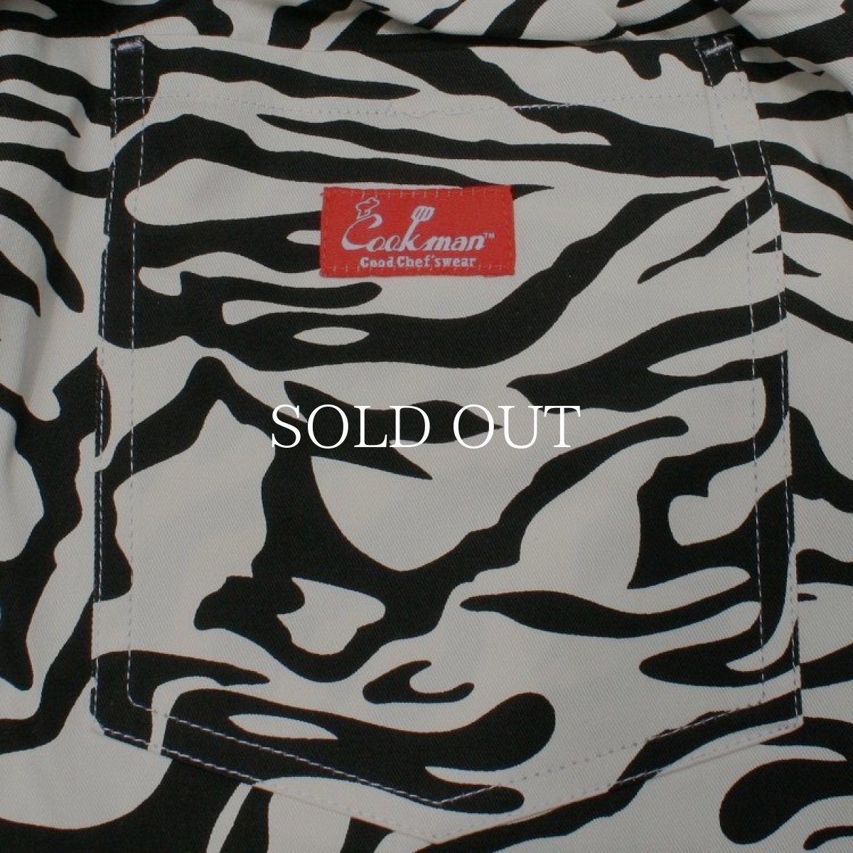 画像6: COOKMAN  Chef Pants Zebra BIG SIZE (White) (6)