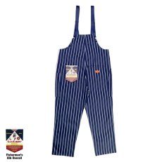 画像3: COOKMAN  Fisherman's Bib Overall Stripe (Navy) (3)