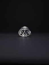 画像1: ANTIDOTE BUYERS CLUB    Tibetan Skull Ring (Silver) (1)