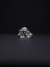 画像2: ANTIDOTE BUYERS CLUB    Tibetan Skull Ring (Silver) (2)