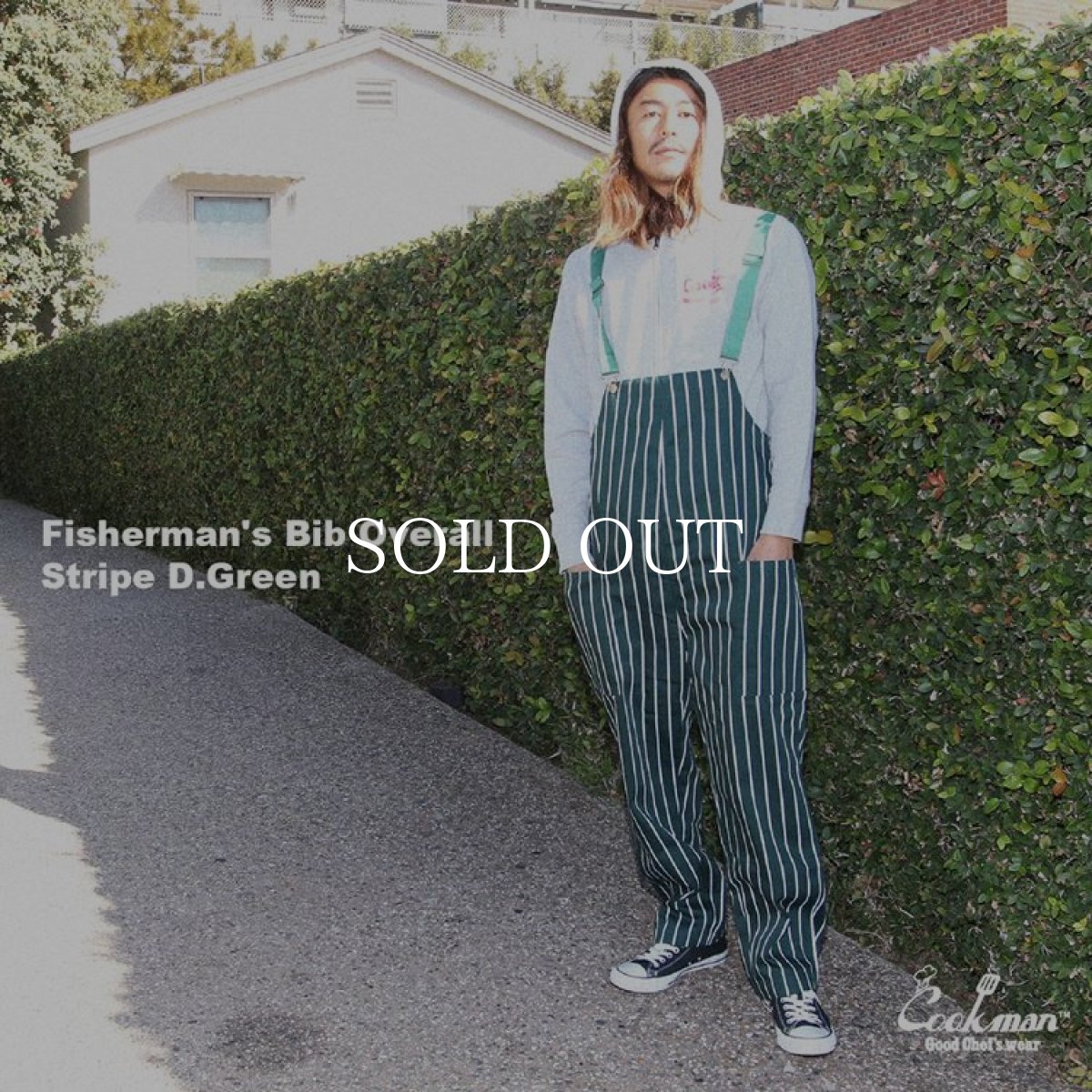 画像10: COOKMAN  Fisherman's Bib Overall Stripe (10)