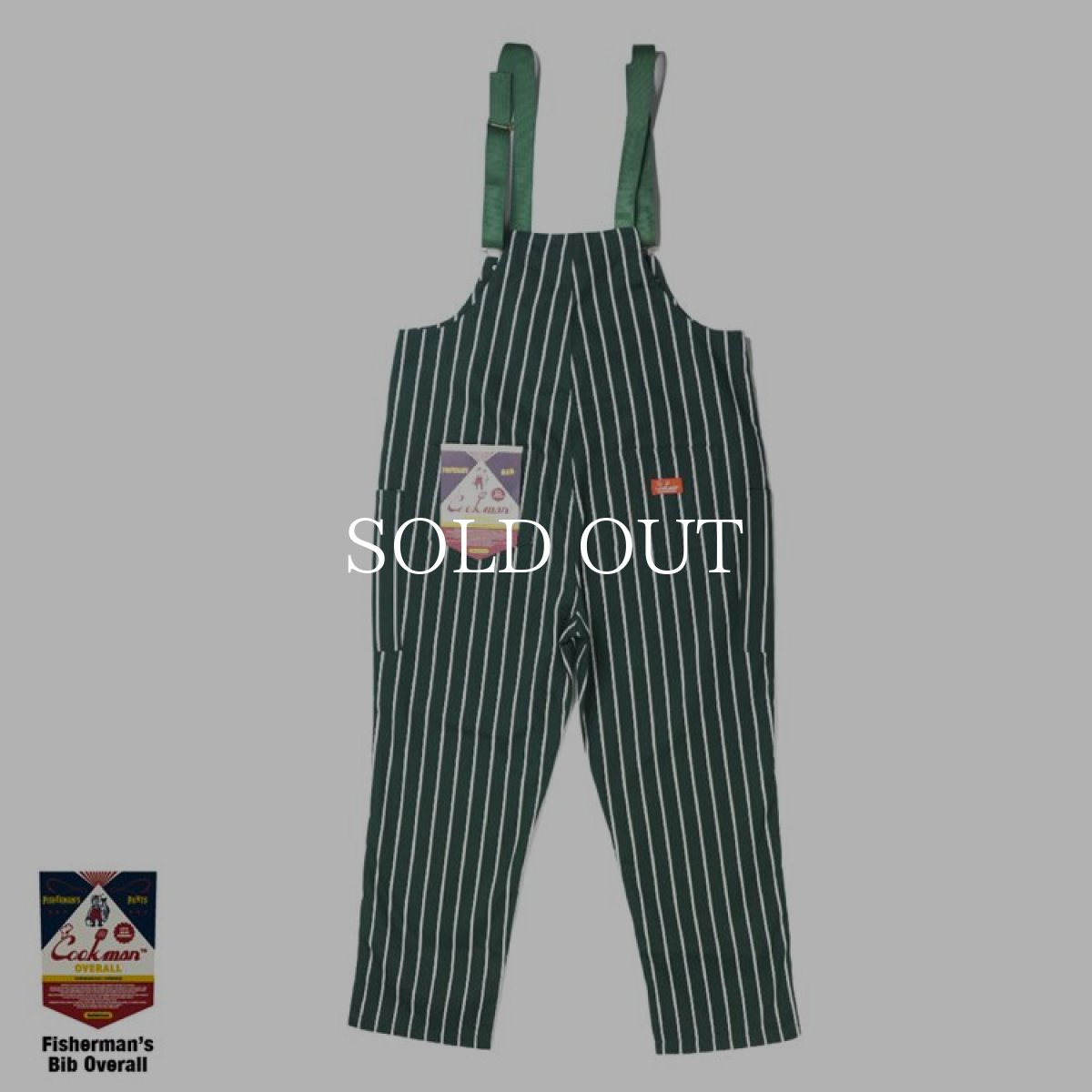 画像3: COOKMAN  Fisherman's Bib Overall Stripe (3)