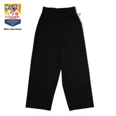 画像4: COOKMAN  Wide Chef Pants (Black) (4)