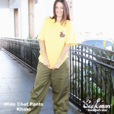 画像12: COOKMAN  Wide Chef Pants (Khaki) (12)