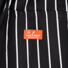 画像7: COOKMAN  Wide Chef Pants Stripe (Black) (7)