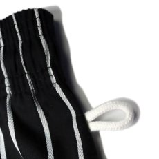 画像5: COOKMAN  Wide Chef Pants Stripe (Black) (5)