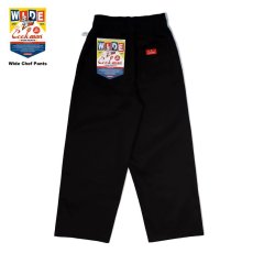 画像3: COOKMAN  Wide Chef Pants (Black) (3)