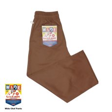 画像2: COOKMAN  Wide Chef Pants (Chocolate) (2)