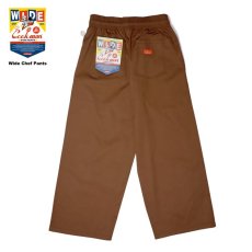 画像3: COOKMAN  Wide Chef Pants (Chocolate) (3)