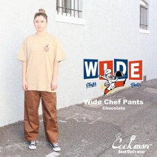 画像10: COOKMAN  Wide Chef Pants (Chocolate) (10)