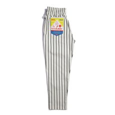 画像2: COOKMAN  Chef Pants Stripe White×Black (White) (2)