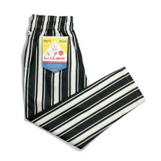 画像1: COOKMAN  Chef Pants Awning Stripe (Black) (1)