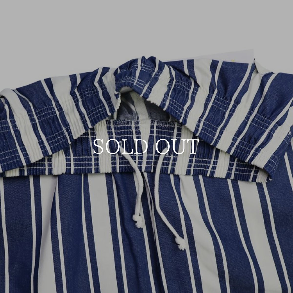 画像8: COOKMAN  Chef Pants Awning Stripe (Navy) (8)