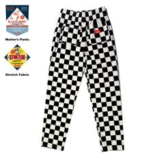 画像2: COOKMAN  Waiter's Pants Checker (Black) (2)