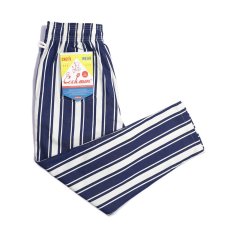 画像1: COOKMAN  Chef Pants Awning Stripe (Navy) (1)