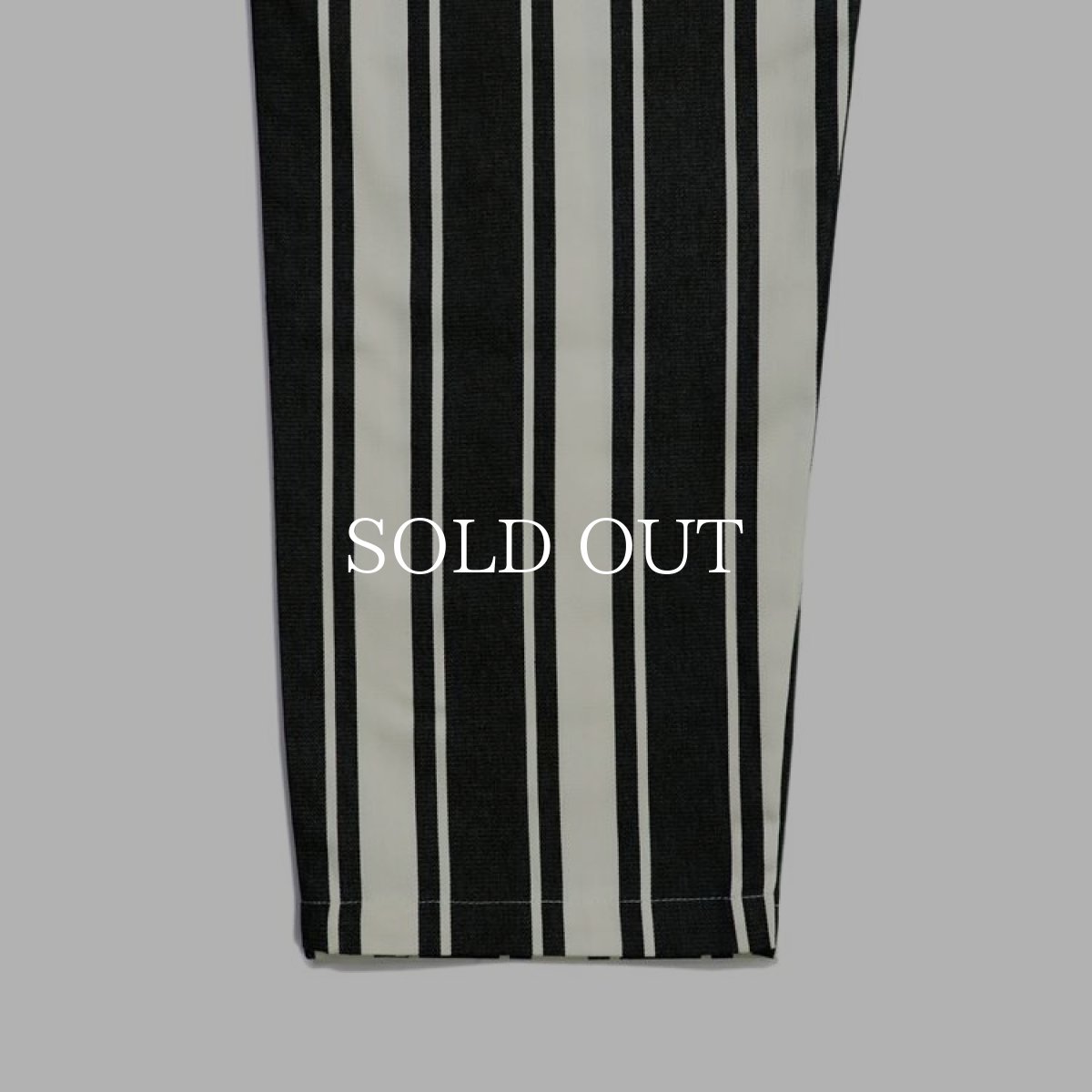 画像7: COOKMAN  Chef Pants Awning Stripe (Black) (7)