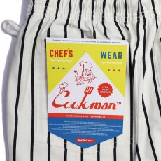 画像5: COOKMAN  Chef Pants Stripe White×Black (White) (5)