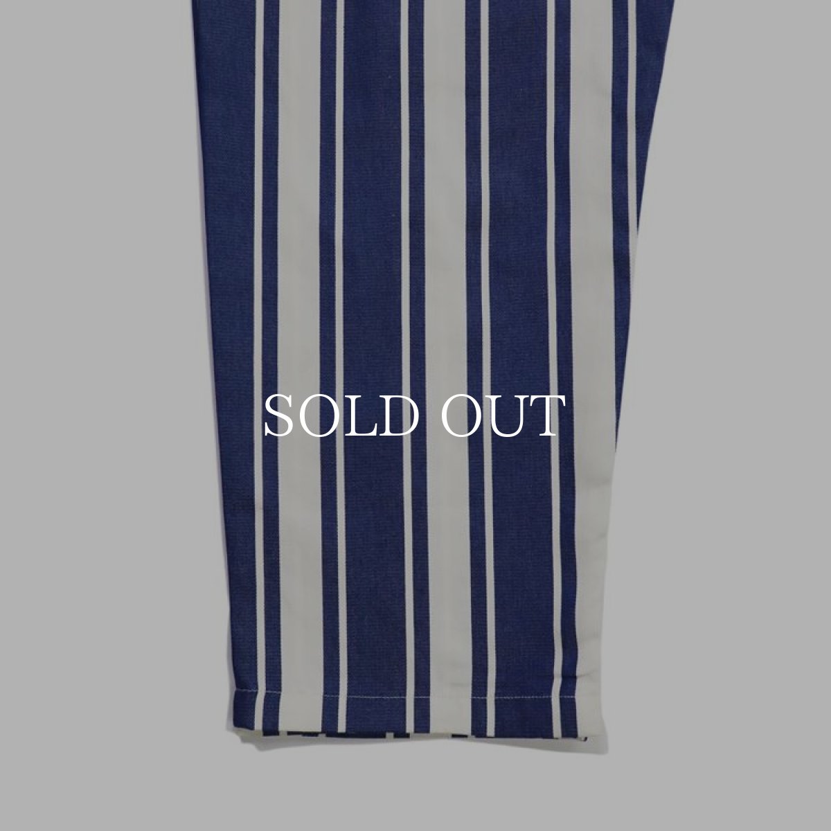 画像7: COOKMAN  Chef Pants Awning Stripe (Navy) (7)
