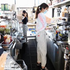 画像10: COOKMAN  Chef Pants Stripe White×Black (White) (10)