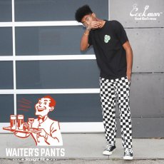 画像8: COOKMAN  Waiter's Pants Checker (Black) (8)