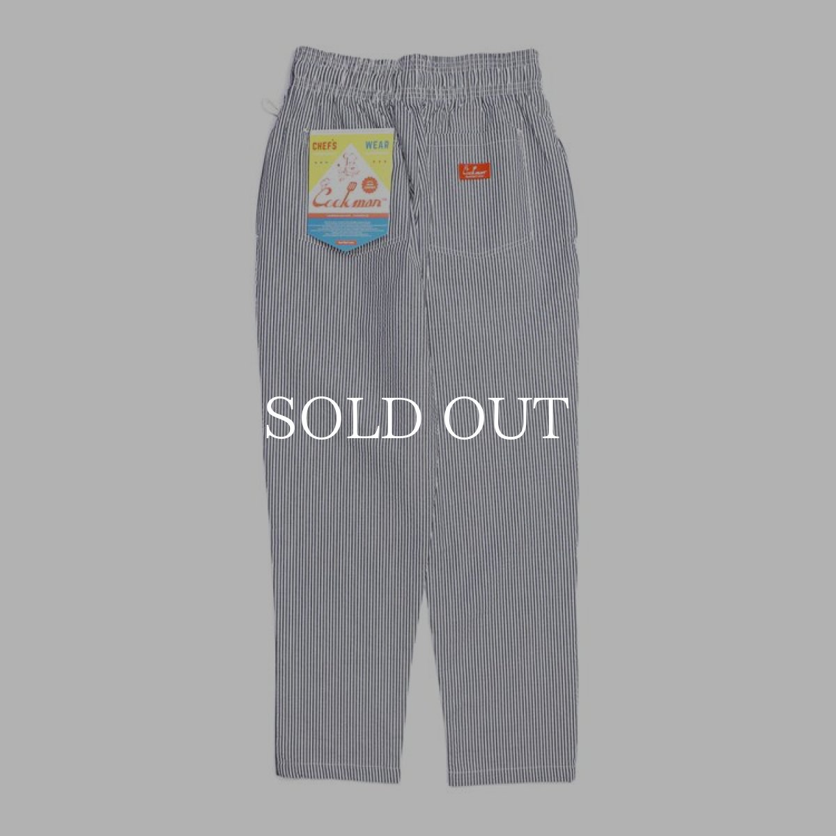 画像4: COOKMAN  Chef Pants Seersucker Stripe (Navy) (4)