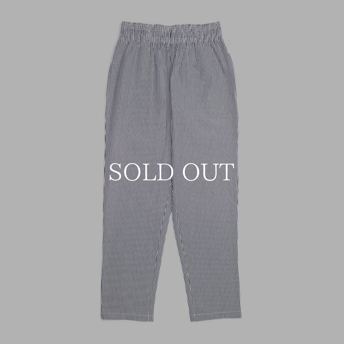 画像3: COOKMAN  Chef Pants Seersucker Stripe (Navy) (3)