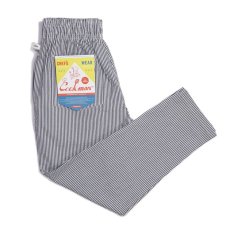 画像1: COOKMAN  Chef Pants Seersucker Stripe (Navy) (1)