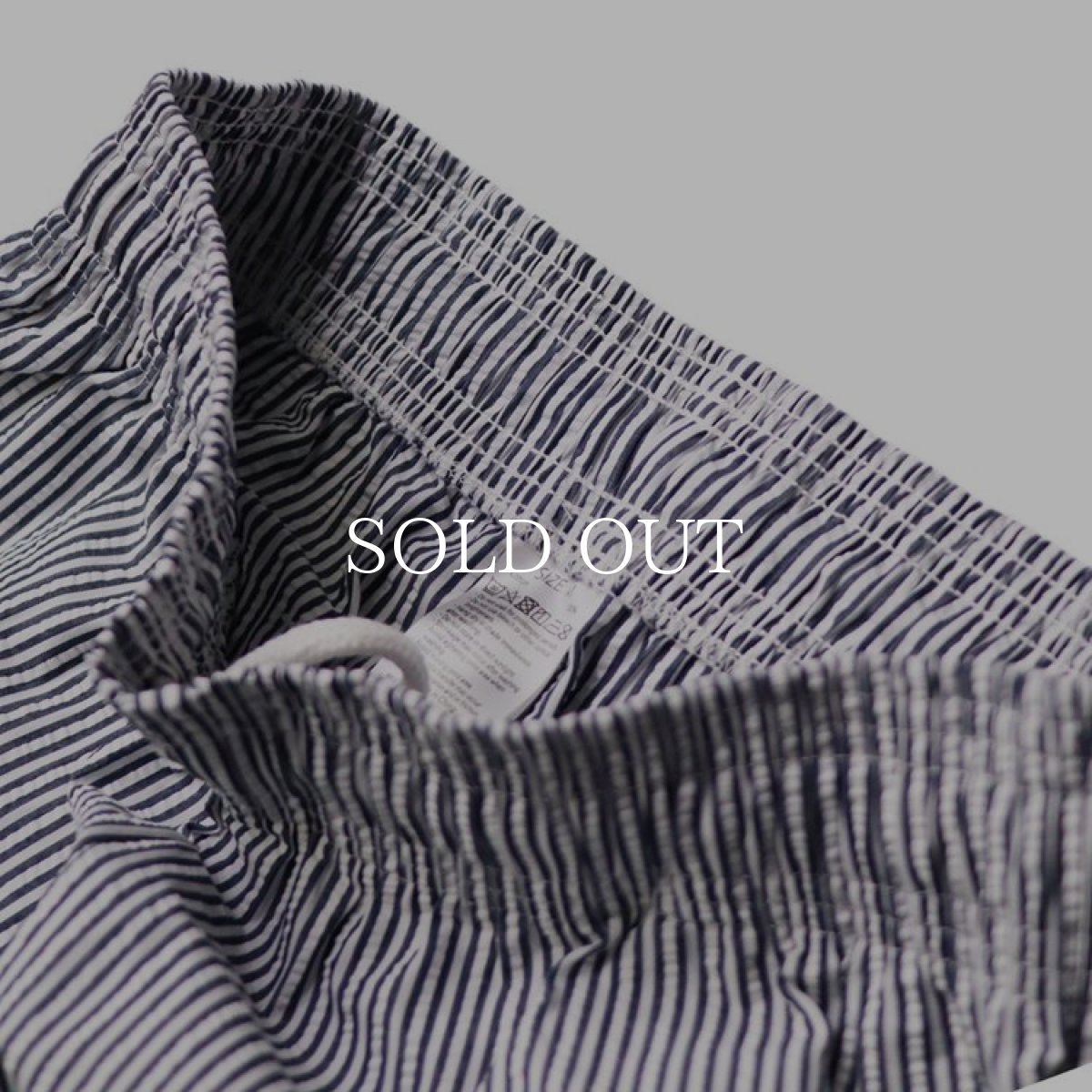 画像5: COOKMAN  Chef Pants Seersucker Stripe (Navy) (5)