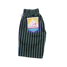 画像1: COOKMAN  Chef Pants Short Crazy Stripes Cold (Multi) (1)