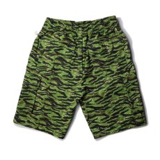 画像2: COOKMAN  Chef Pants Short Cargo Ripstop Camo Green (Tiger) (Green) (2)