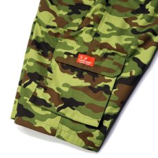 画像5: COOKMAN  Chef Pants Short Cargo Ripstop Camo Green (Woodland) (Green) (5)