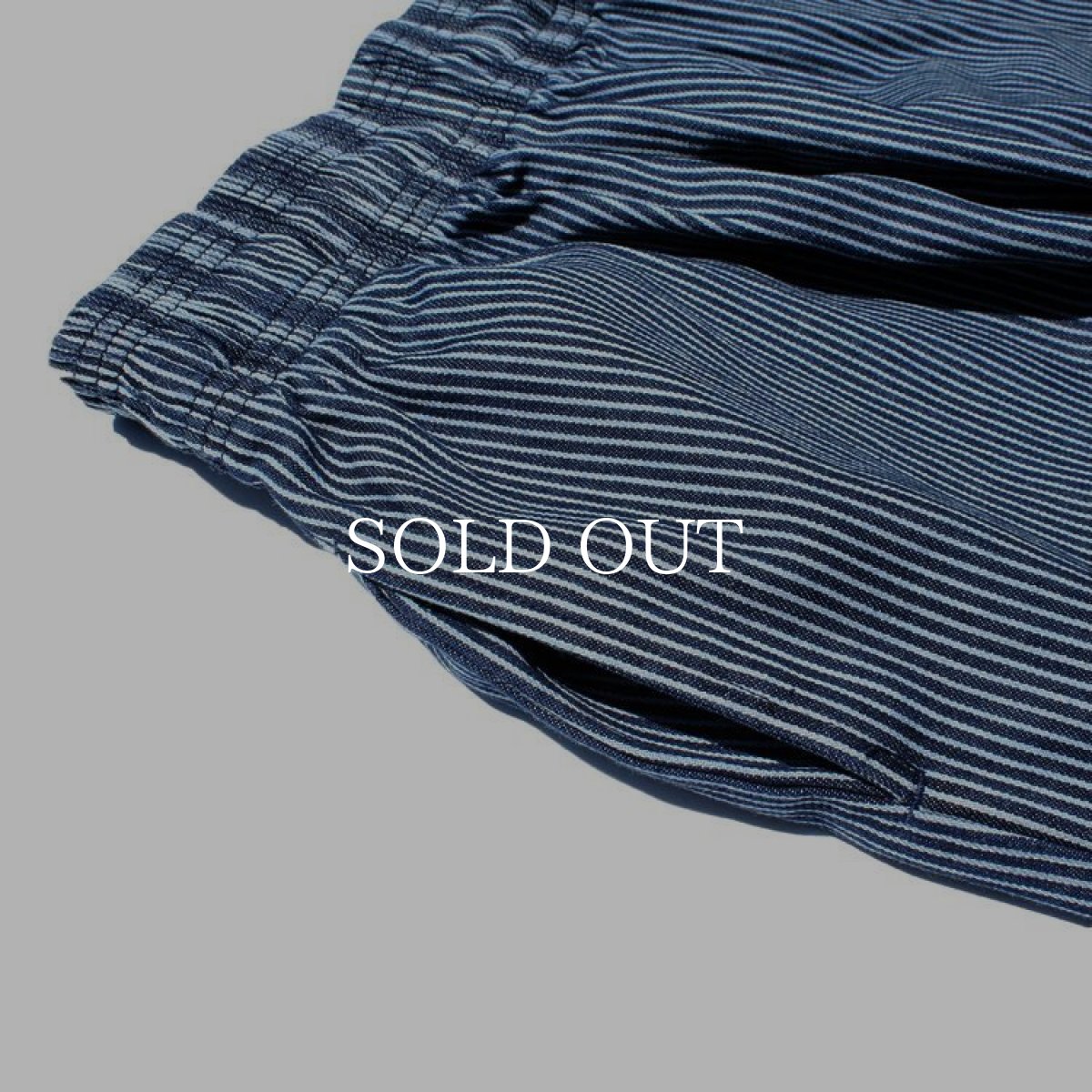 画像8: COOKMAN  Chef Pants Short Hickory (Navy) (8)