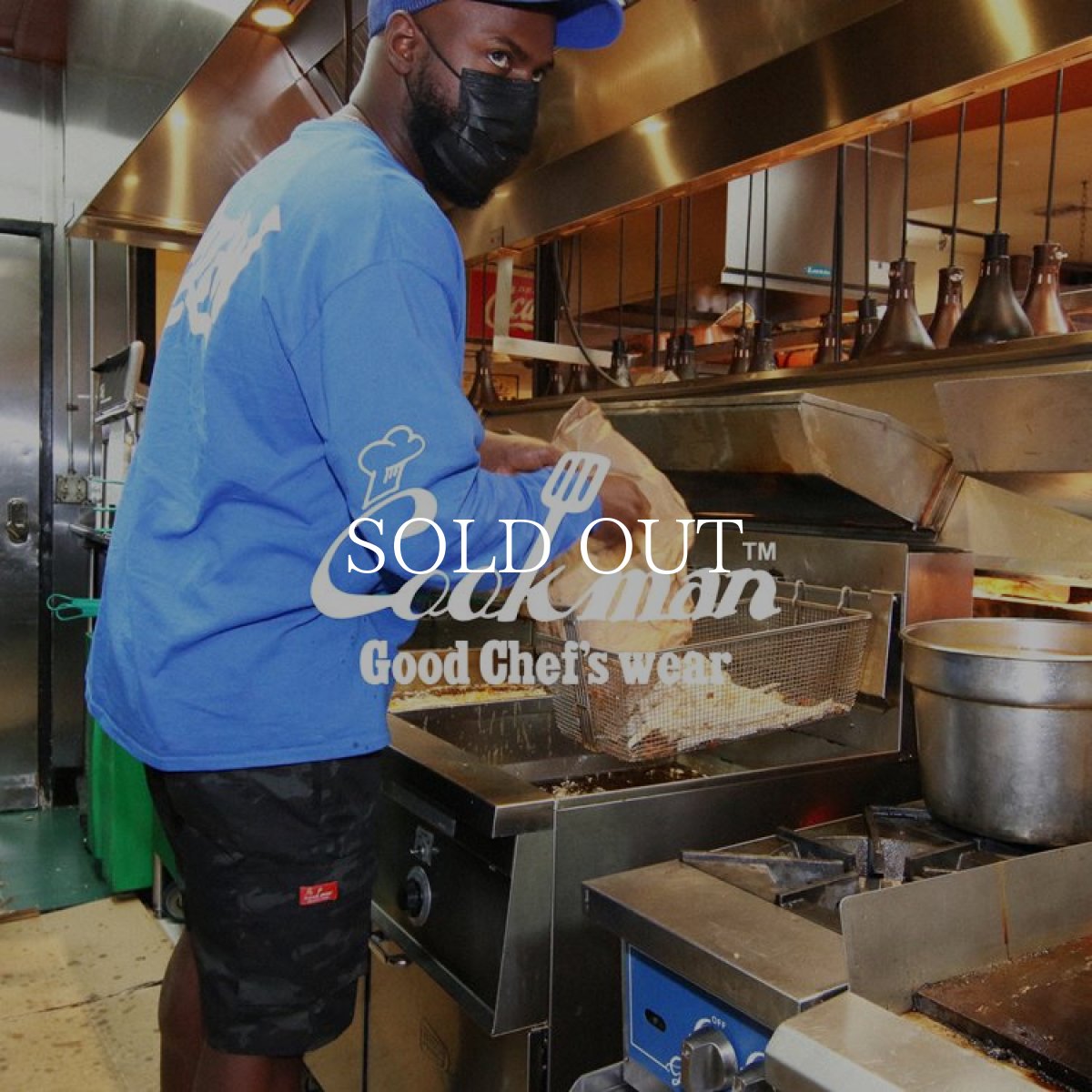 画像11: COOKMAN  Chef Pants Short Cargo Ripstop Camo Black (Woodland) (Black) (11)