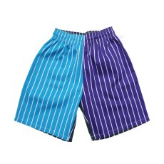 画像2: COOKMAN  Chef Pants Short Crazy Stripes Cold (Multi) (2)