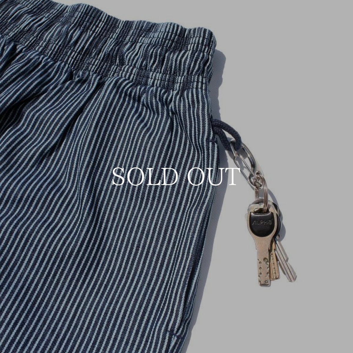 画像7: COOKMAN  Chef Pants Short Hickory (Navy) (7)